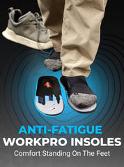 EasyFEET orthotic work insole fits work boots and casual shoes.