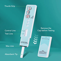 Easy@Home instruction guide image for clear, step-by-step at-home testing.