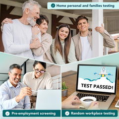 Easy@Home results window image allows quick interpretation at a glance.