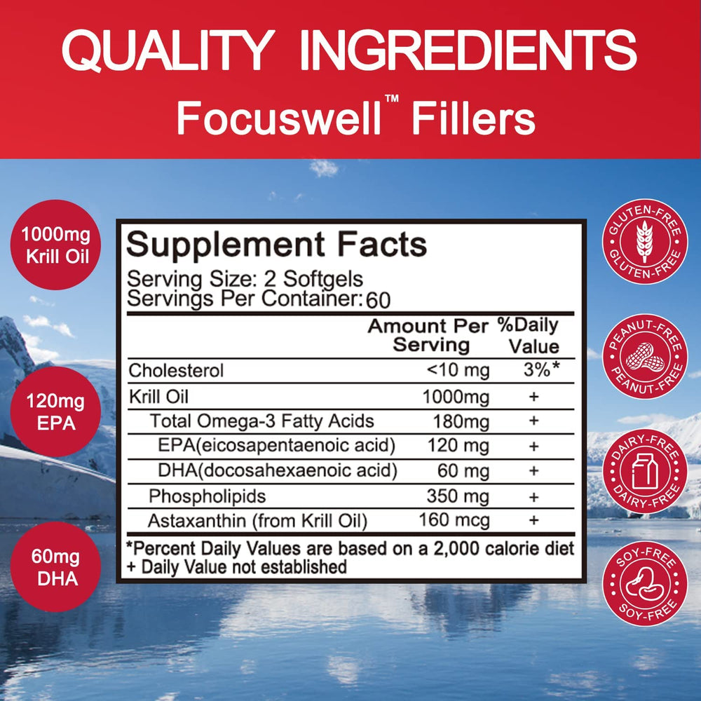 EAZGOO krill oil capsules—phospholipid-rich formula for enhanced absorption.