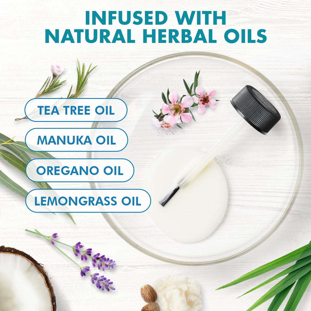 Undecylenic acid and manuka oil ingredients in Ebanel cream.