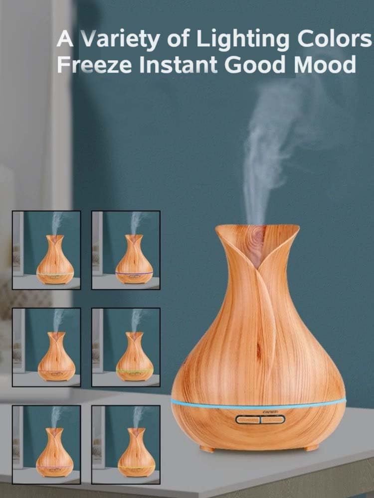 Ebooine diffuser timer and schedule features enable automatic fragrance moments