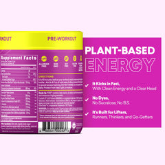 EBOOST POW Berry Melon Fizz bubbles in water for sustained alertness