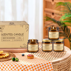ECLHTLNY Home-decor candle set complements daily living spaces