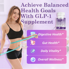 Ecliptron GLP-1 supplement bottle on a shelf with modern design.