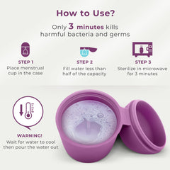 EcoBlossom easy-insert disc applicator simplifying cup insertion