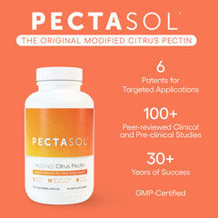 Closeup of EcoNugenics PectaSol Berry Powder jar showing citrus-derived purity
