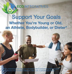 EcoIntegratives Active DIM bottle on shelf signals premium, plant-based hormonal support.