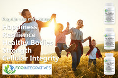 EcoIntegratives Folate label facts, shows 5000 mcg folic acid per capsule.