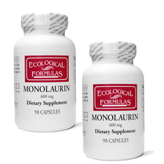 Ecological Formulas Monolaurin bottle front view for daily immune support