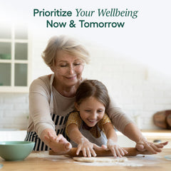 EcoNugenics PectaSol lime powder on kitchen counter supporting daily wellness.