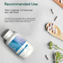 EcoNugenics product labels highlighting purity and brain health support