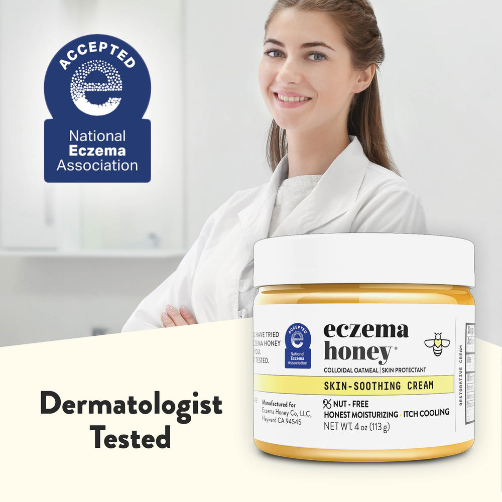 Packaging of ECZEMA HONEY with trusted seals for safe use