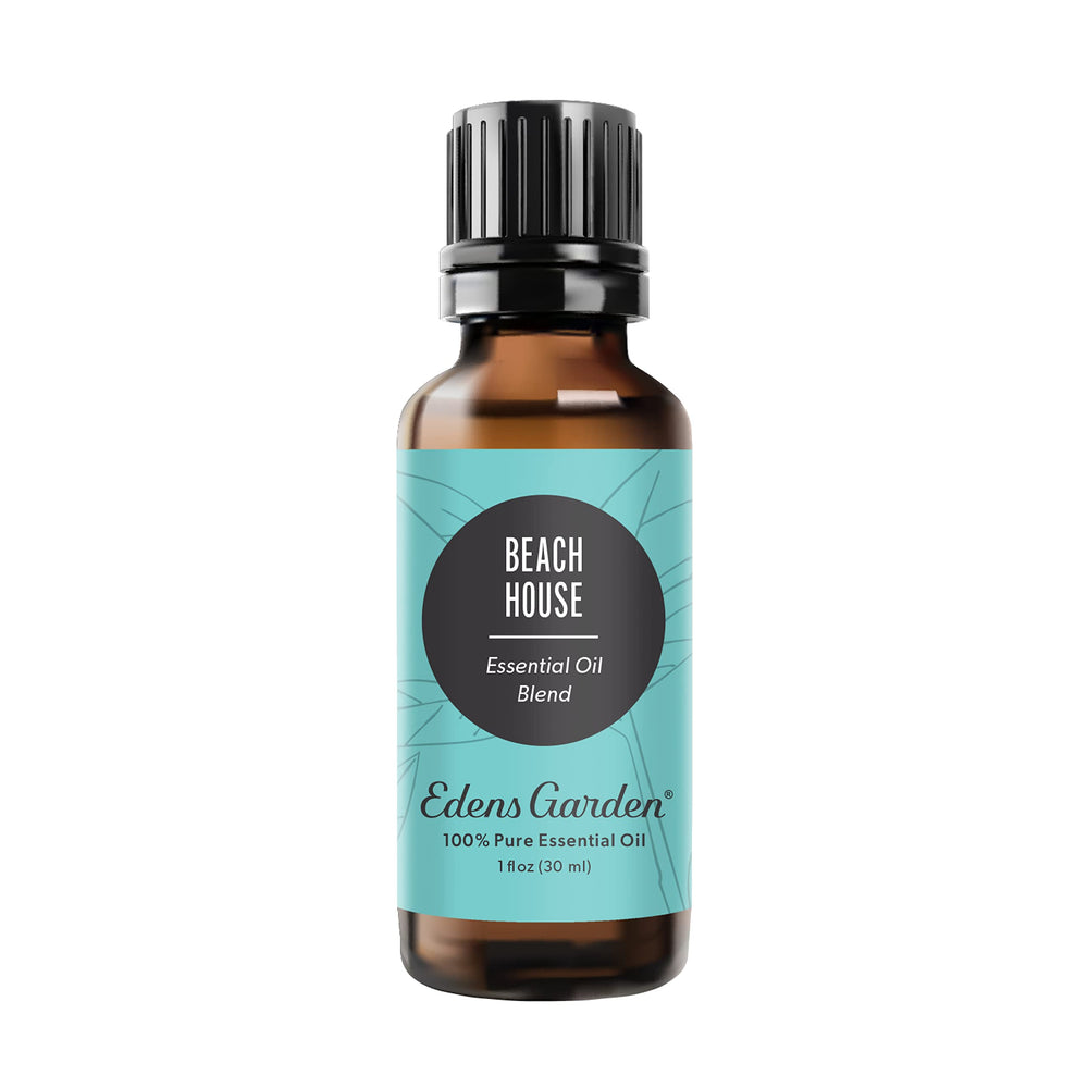 Edens Garden Beach House bottle pour, ideal for quick, tropical aroma setup.