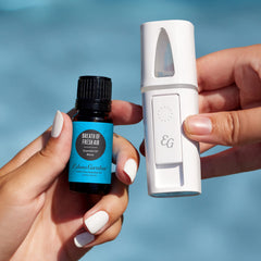 Edens Garden Breath of Fresh Air diffuser drift creates uplifting room ambience.