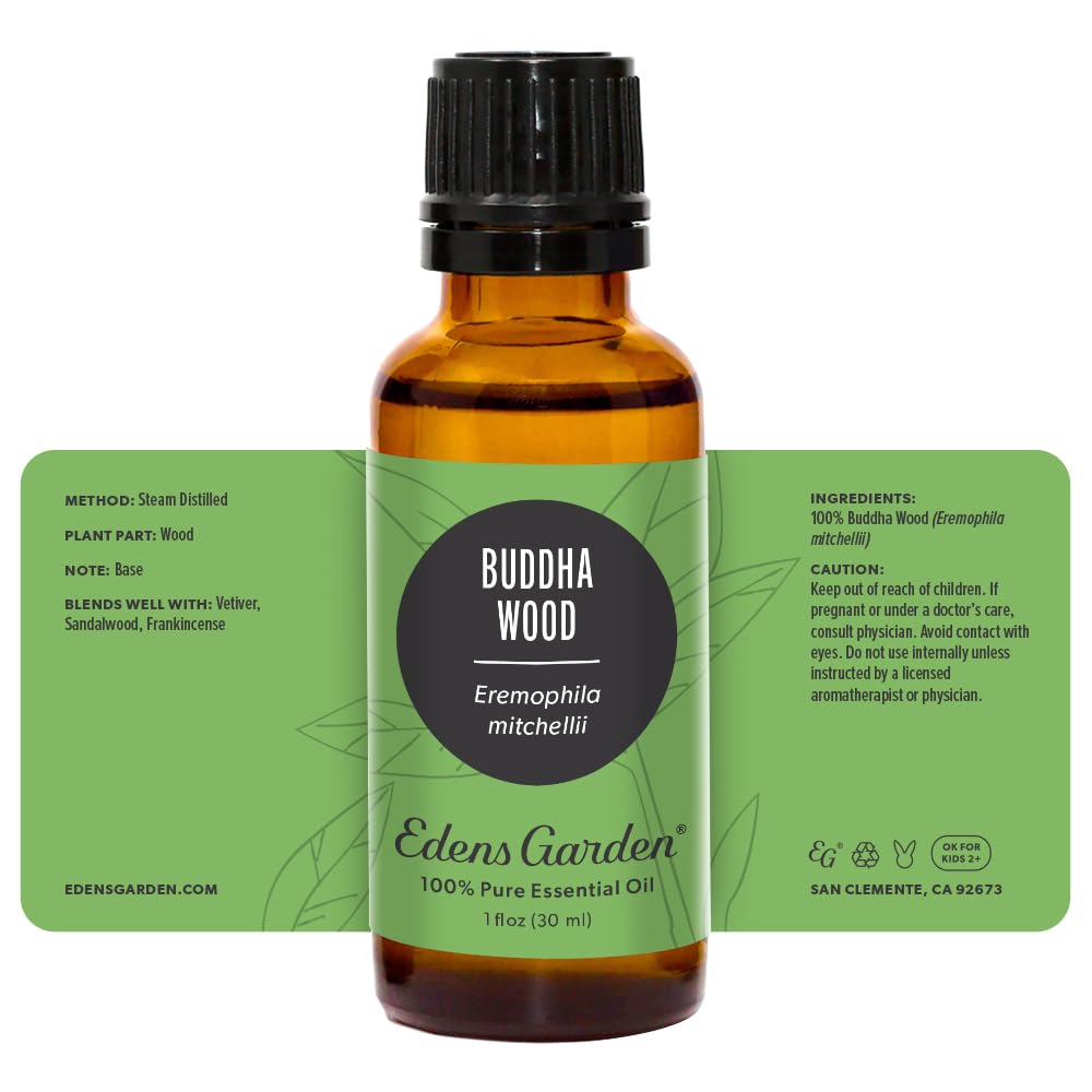 Edens Garden Buddha Wood aromatherapy set demonstrates versatile use.