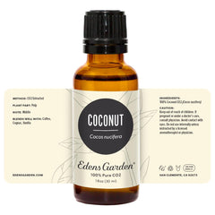 Edens Garden Coconut CO2 Essential Oil aromatherapists assist usage guidance