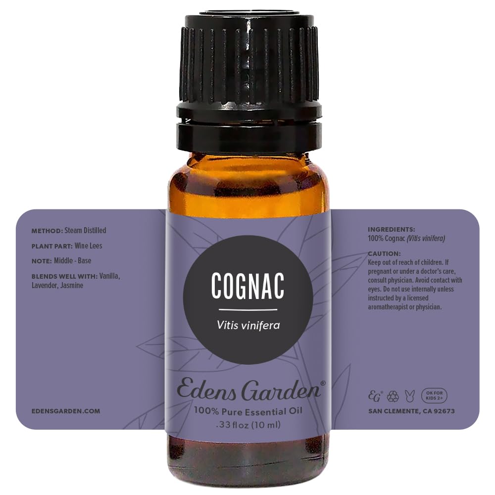 Gift-ready Edens Garden Cognac essential oil set for aromatherapy