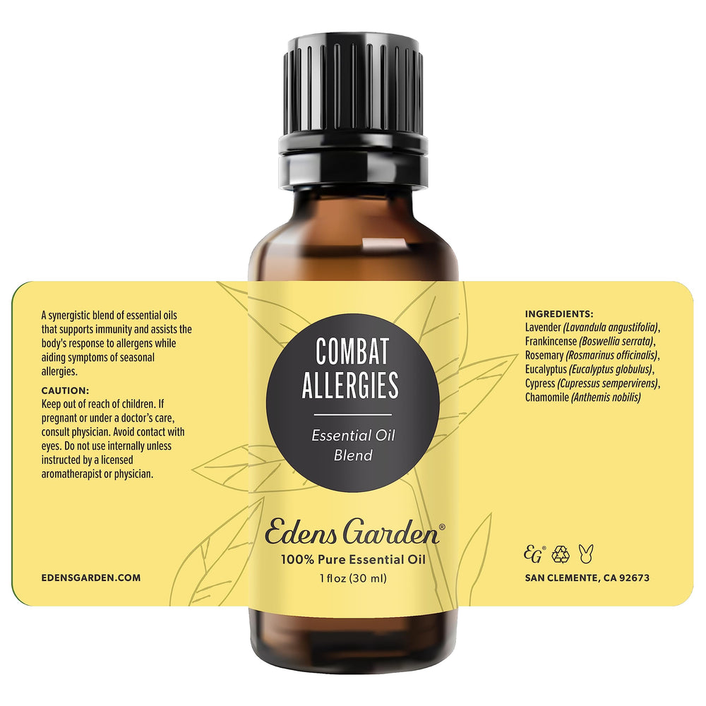 Edens Garden Combat Allergies diffuser-mist in use creates a refreshing atmosphere
