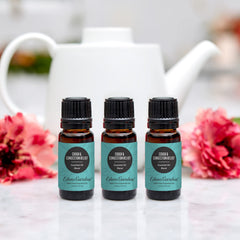 Edens Garden diffuser releasing the blend into a bright room