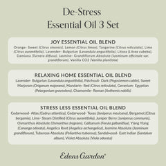 Edens Garden dark glass bottle protects oils from light exposure.