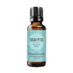 Edens Garden Eucalyptus Around The World bottle for pure aroma in aromatherapy