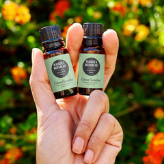 Edens Garden Headache & Migraine Aid diffuser mist creating a soothing atmosphere