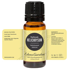 Edens Garden Helichrysum Italicum aromatherapy-session supports mindful moments.