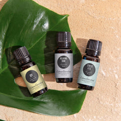 Edens Garden Joy bottle highlights a citrusy blend for uplifting moments.