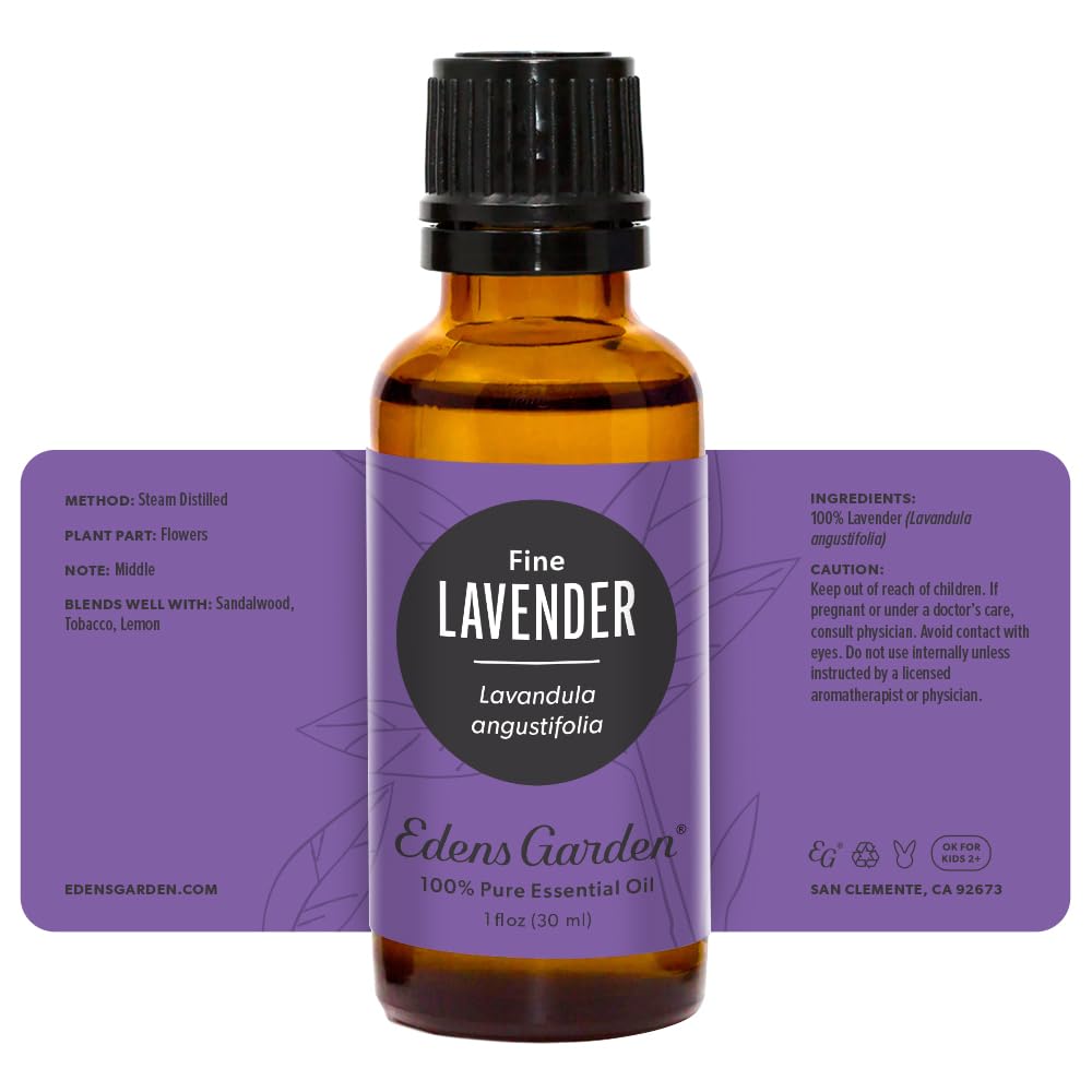 Edens Garden Lavender Fine GC-MS report for batch transparency
