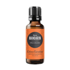 Edens Garden Mandarin Nova essential oil bottle ready for diffuser with bright citrus aroma