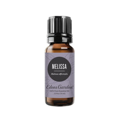 Edens Garden Melissa essential oil bottle for diffuser use and relaxation