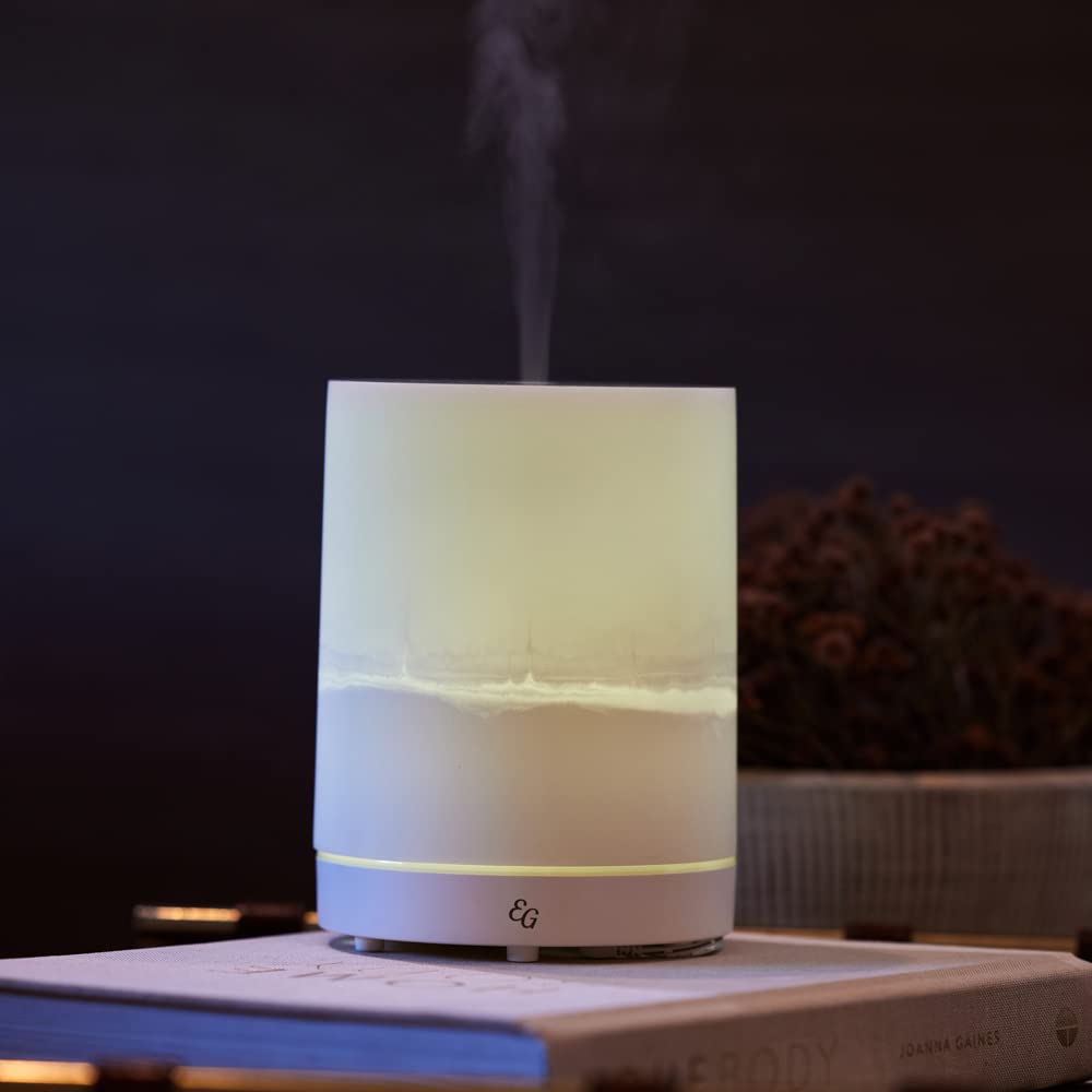 Edens Garden Pearl Diffuser timer display for easy diffusion scheduling