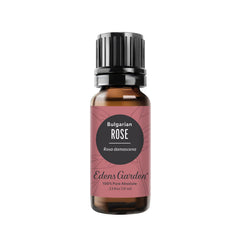 Edens Garden Rose Bulgarian Absolute bottle with dropper for easy dilution.