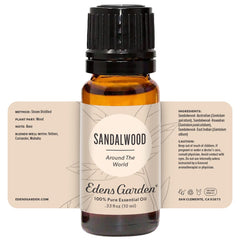 Edens Garden Sandalwood Around The World box set on a vanity.
