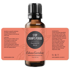 Edens Garden Stop Cramps bath time suggests self care ritual