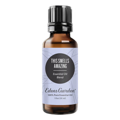 Edens Garden This Smells Amazing bottle closeup for premium aromatherapy at home