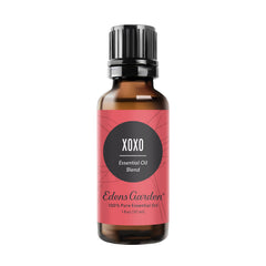 Edens Garden XOXO bottle close-up, ideal for diffuser use.