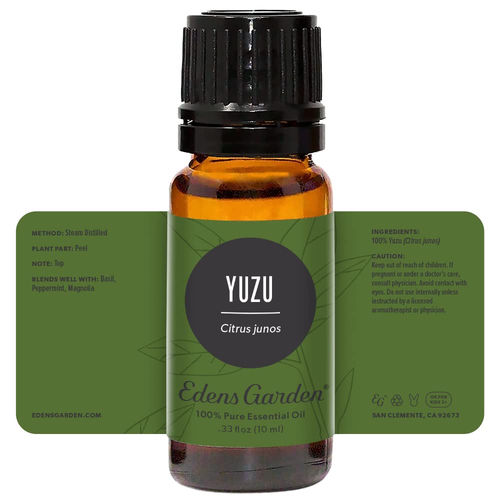 Edens Garden Yuzu GC-MS-lab-report badge signals transparency and batch testing
