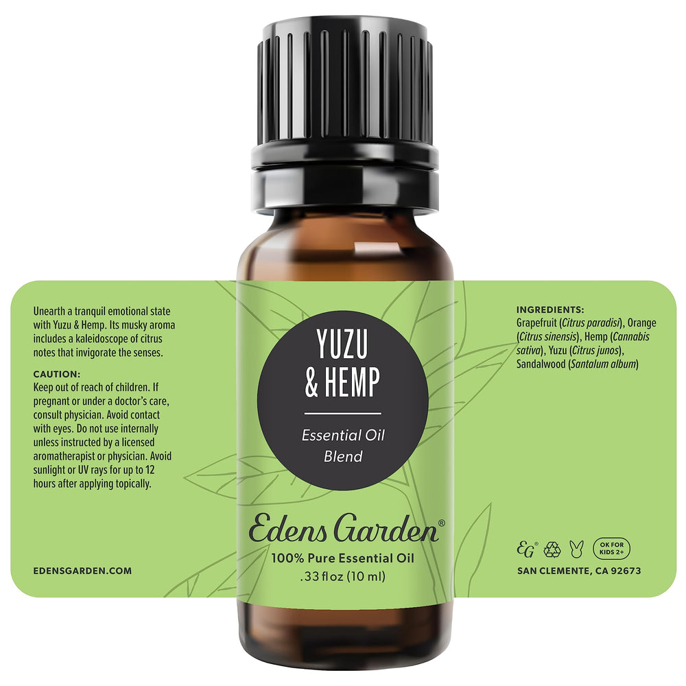 Edens Garden blend ideal for diffusion to create cozy evenings.
