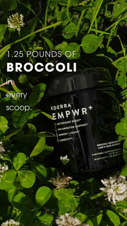EDERRA EMPWR+ scoop-smoothie showcasing convenient focus support