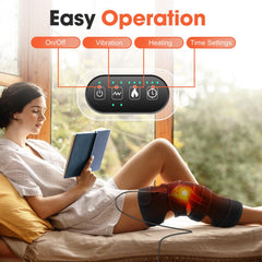 EDIFOLLY heated knee brace uses 12V direct plug power