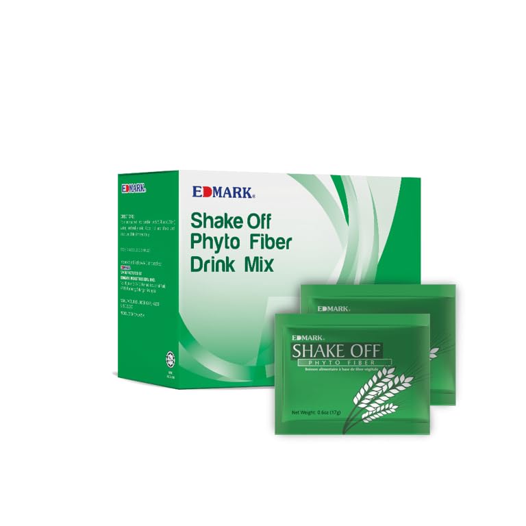 EDMARK Shake Off Phyto Fiber Pandan packaging signals premium daily digestive support