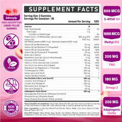 Close-up of Edmmyliy gummies with peach flavor for a tasty daily routine.