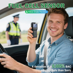 EEKTEST Breathalyzer portable size for travel and home testing