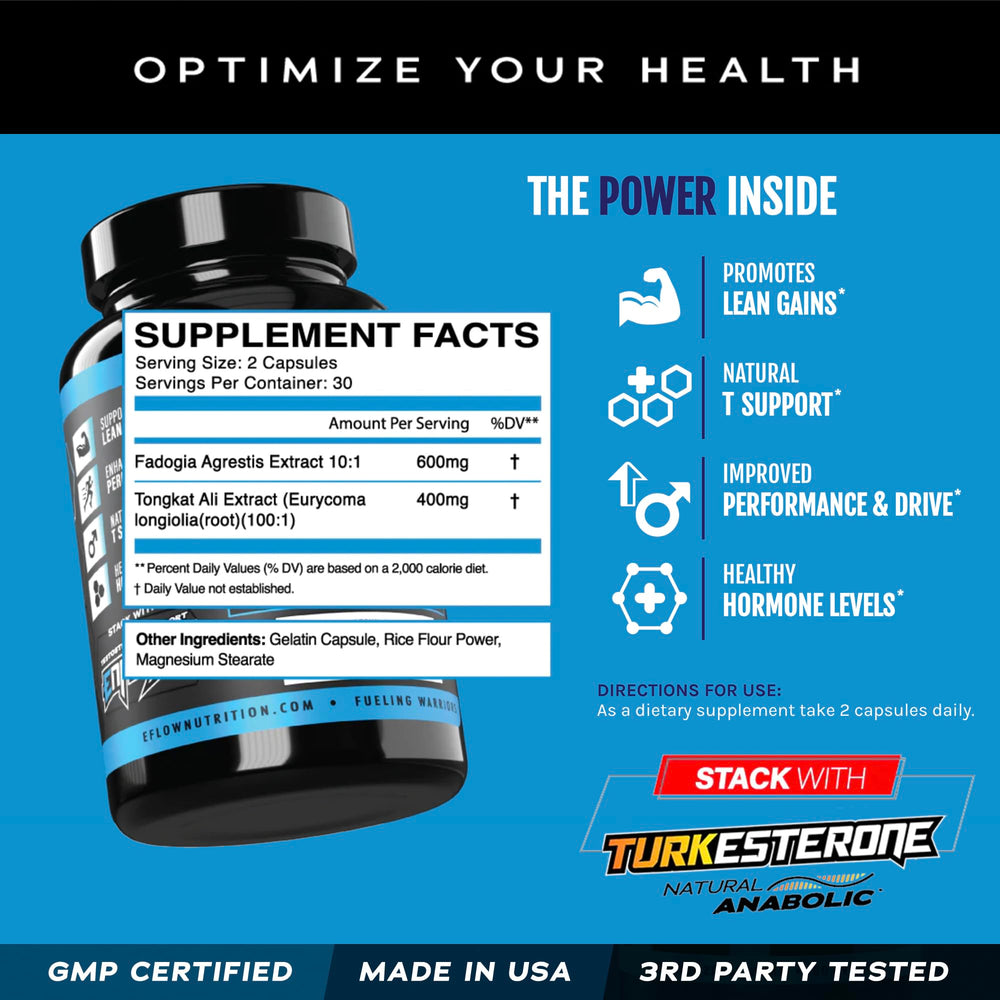 eFlow extracts powder shown in a natural, premium form