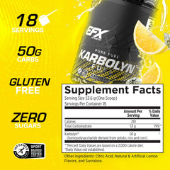 EFX Karbolyn Fuel powder highlights rapid absorption formula