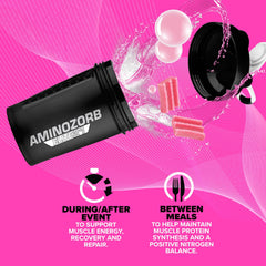 EFX Aminozorb Elite 21 label close-up highlighting glutamine