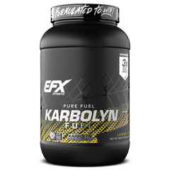 EFX Sports Karbolyn Fuel front label highlighting fast energy delivery for workouts.