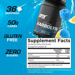 EFX Sports Karbolyn Fuel being mixed in shaker for fast-absorbing carbs
